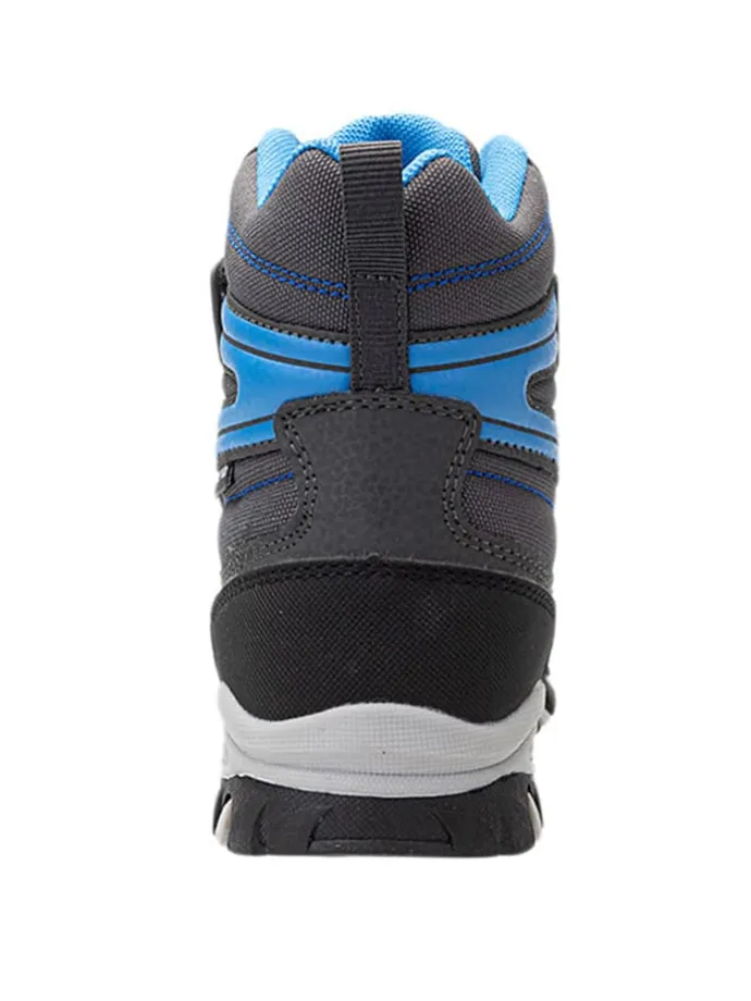 Winterstiefel in Schwarz/ Blau