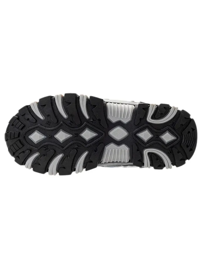 Winterstiefel in Schwarz/ Blau