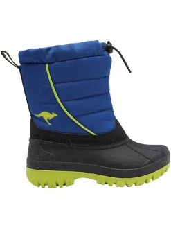 Winterstiefel "K-Ben" in Dunkelblau/ Schwarz/ Grün