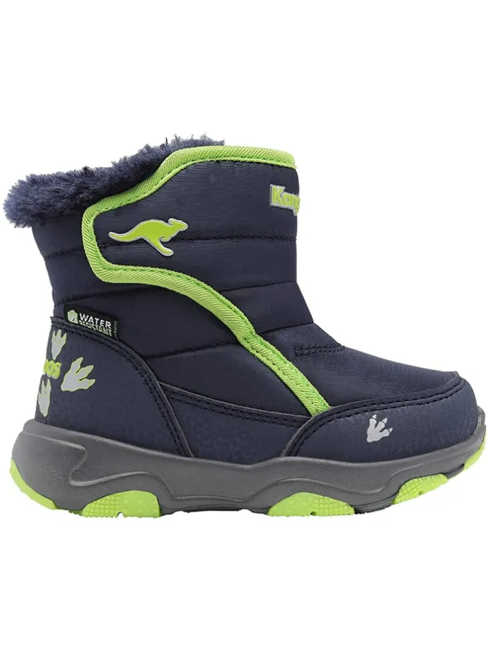 Winterstiefel "KS-Trunks Mid V" in Dunkelblau/ Grün