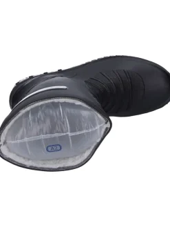 Winterstiefel kurz in schwarz