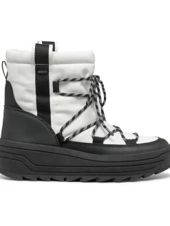 Winterstiefel "Milleiny" in Weiß/ Schwarz