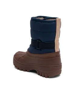 Winterstiefel ''Pacson'' in Hellbraun/ Dunkelblau