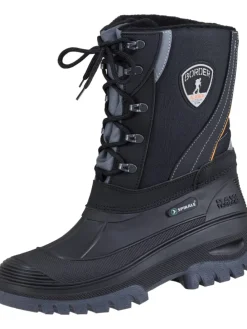 Winterstiefel Patrick gefüttert in schwarz