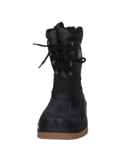 Winterstiefel Pilgrim gefüttert in schwarz/braun/oliv