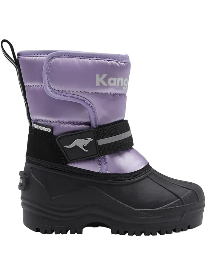 Winterstiefel "Shell II" in Schwarz/ Lila