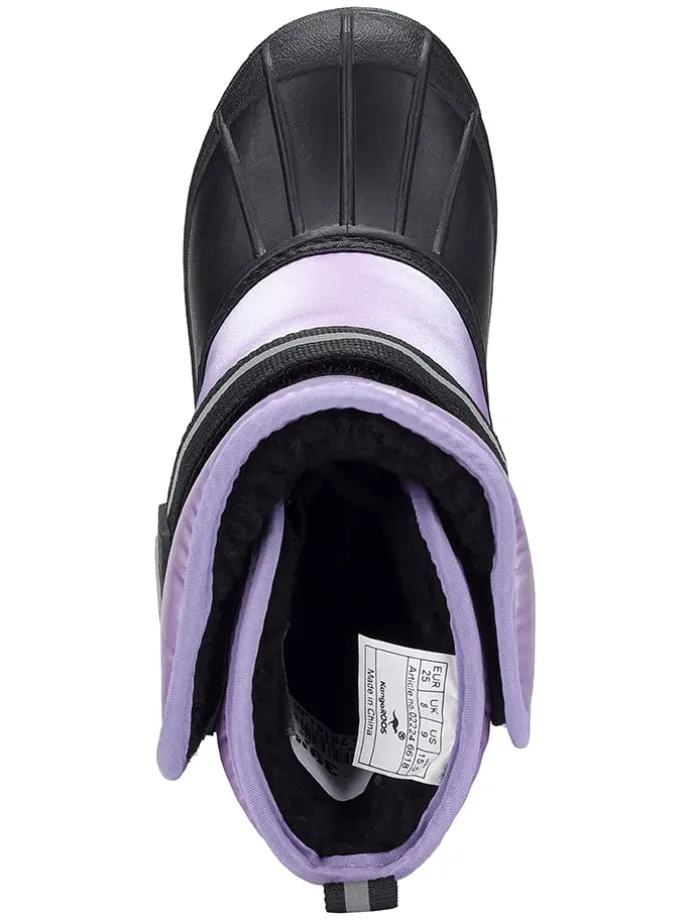 Winterstiefel "Shell II" in Schwarz/ Lila