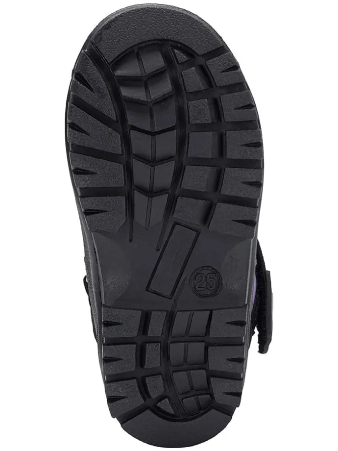 Winterstiefel "Shell II" in Schwarz/ Lila