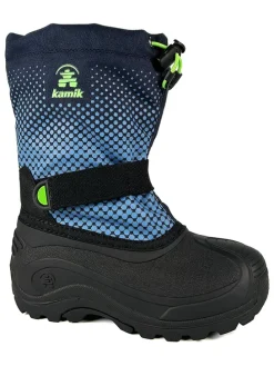 Winterstiefel "Slide" in Blau/ Schwarz