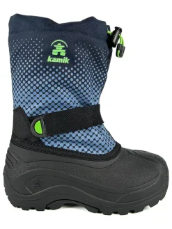 Winterstiefel "Slide" in Blau/ Schwarz