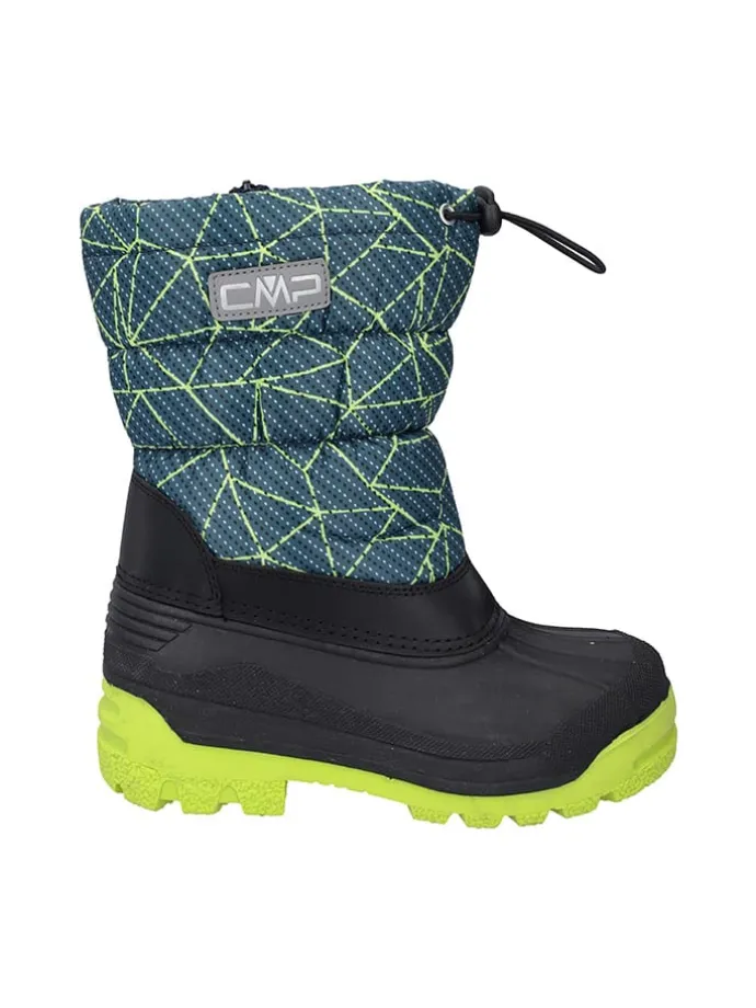 Winterstiefel "Sneewy" in Grün/ Schwarz