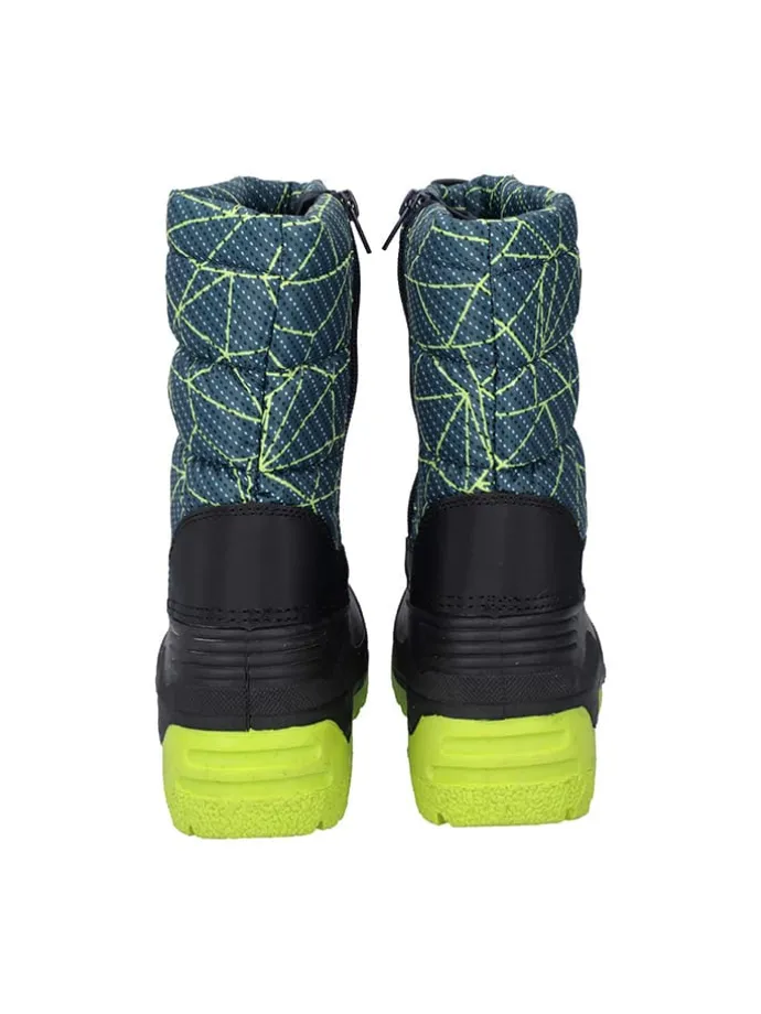 Winterstiefel "Sneewy" in Grün/ Schwarz