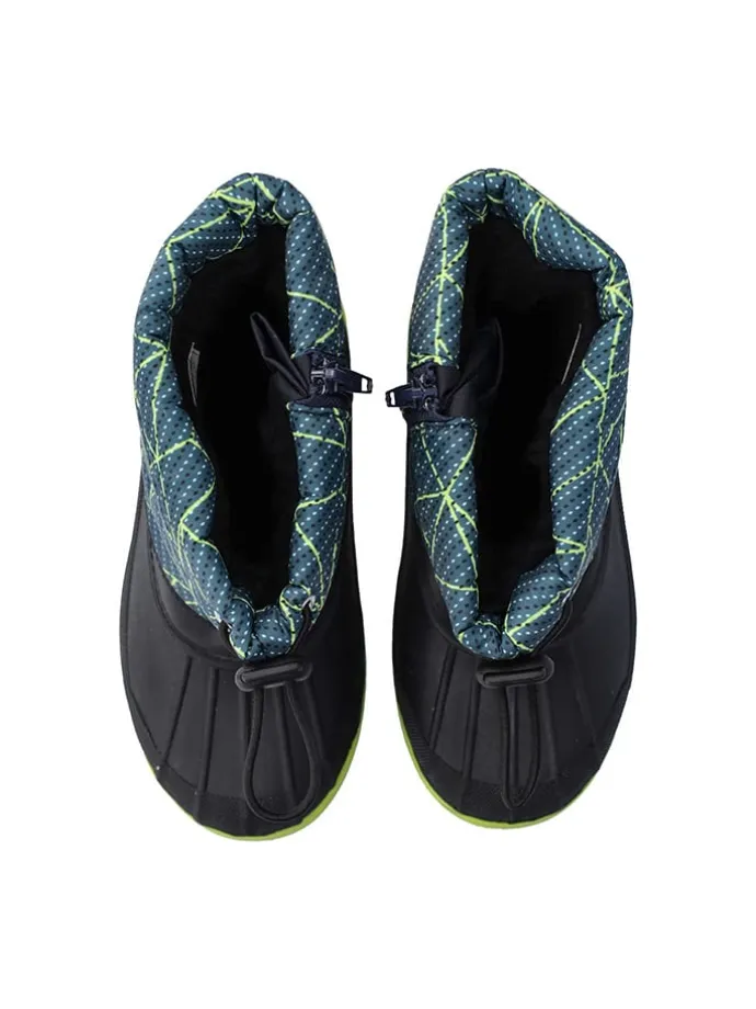 Winterstiefel "Sneewy" in Grün/ Schwarz