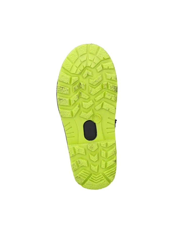 Winterstiefel "Sneewy" in Grün/ Schwarz