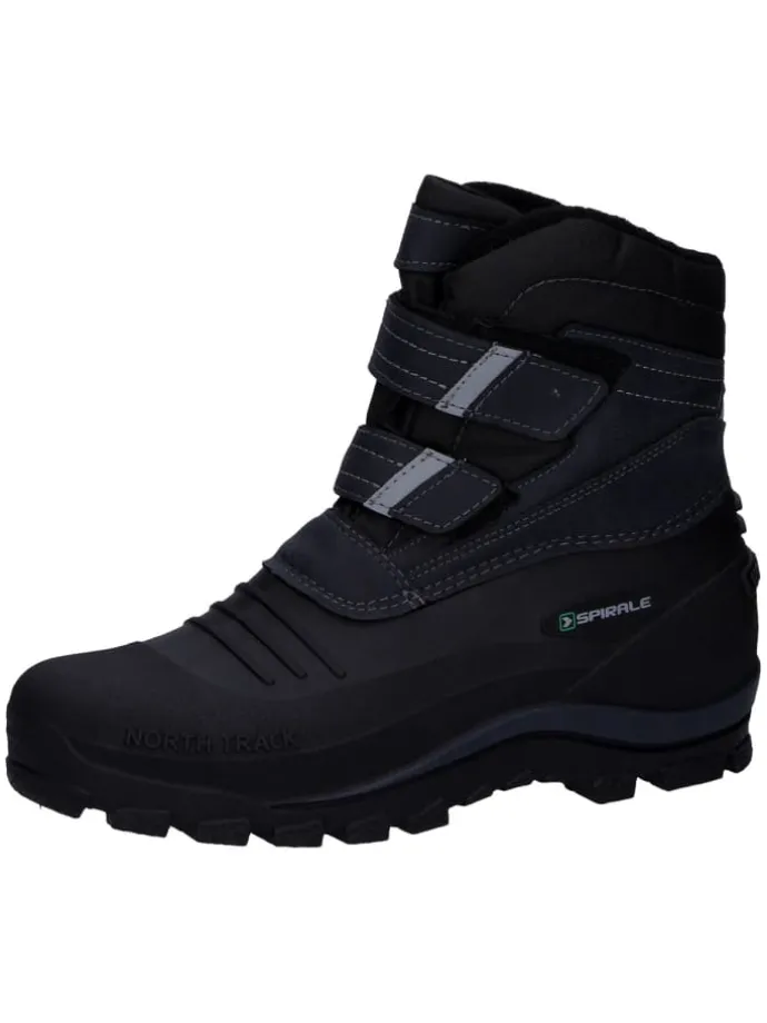 Winterstiefel Tove Klettstiefel in schwarz