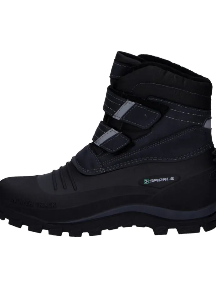 Winterstiefel Tove Klettstiefel in schwarz