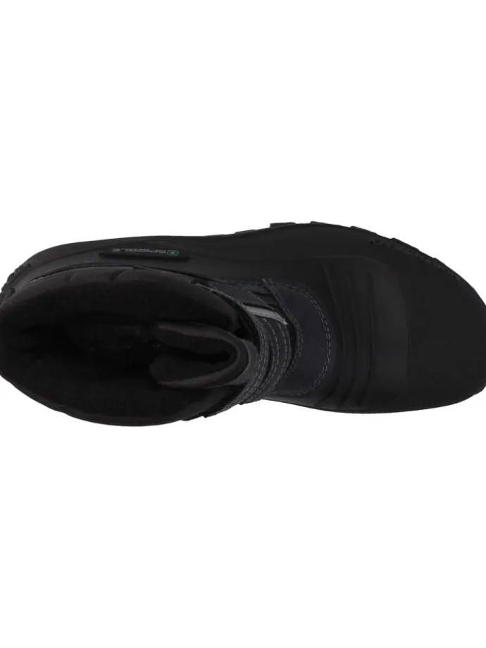 Winterstiefel Tove Klettstiefel in schwarz