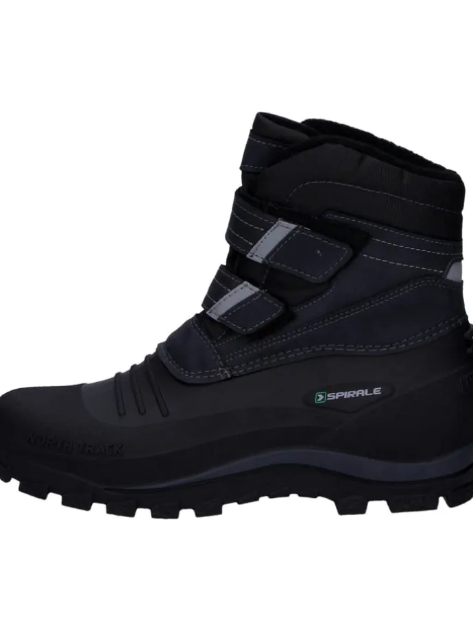 Winterstiefel Tove Klettstiefel in schwarz