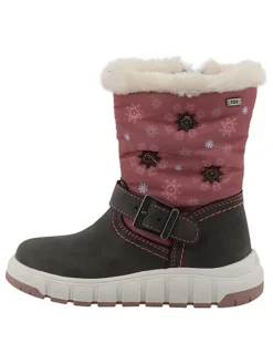 Winterstiefel "Viola" in Rosa/ Anthrazit