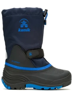 Winterstiefel "Waterbug 5" in Dunkelblau/ Blau