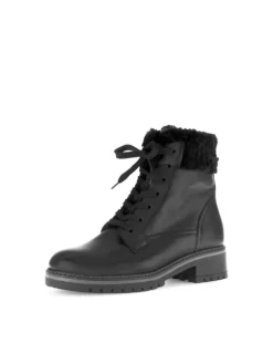 Winterstiefeletten in schwarz