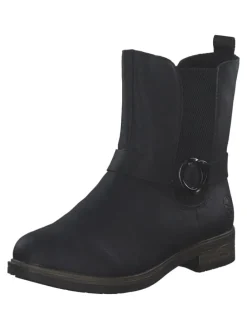 Winterstiefeletten in schwarz/schwarz