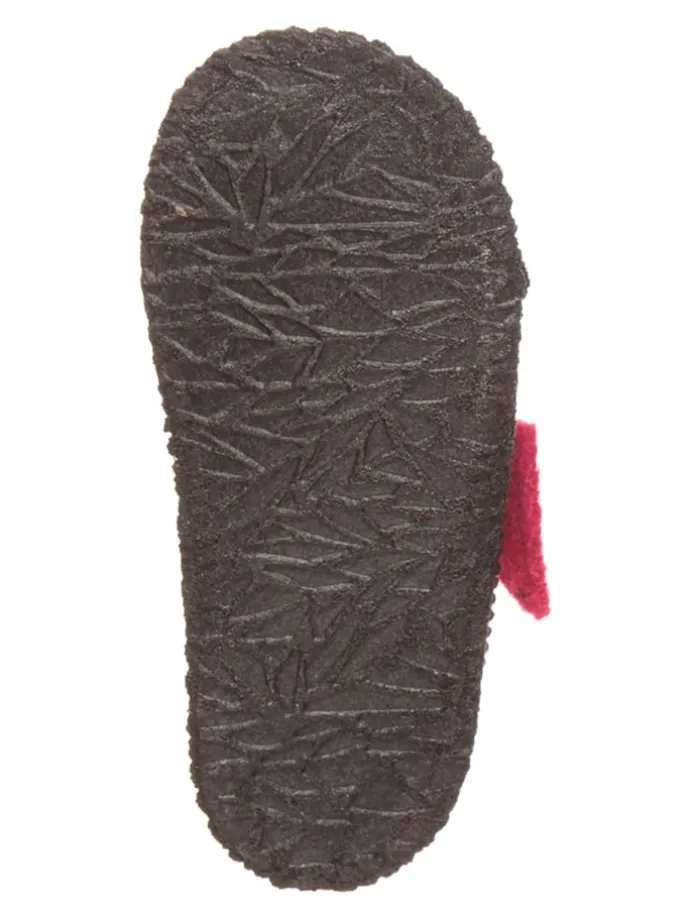 Wollfilz-Hausschuhe "Becky" in Pink