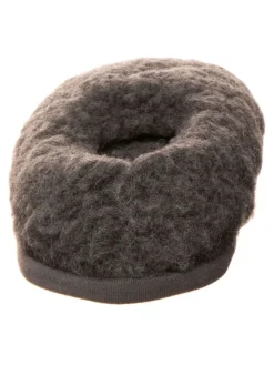 Wollhausschuhe in Braun