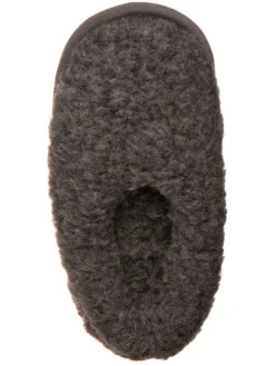 Wollhausschuhe in Braun