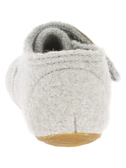 Woll-Hausschuhe in Grau