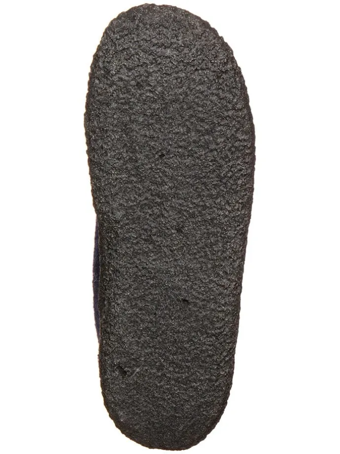Woll-Hausschuhe "Ronja GM" in Dunkelblau