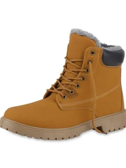 Worker Boots Derek in Hellbraun