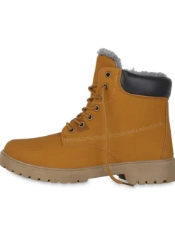 Worker Boots Derek in Hellbraun