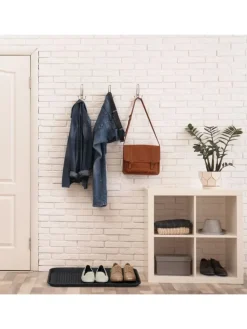 8x Schuhabtropfschale in Schwarz