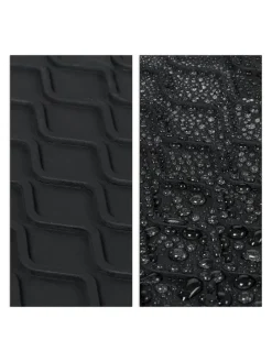 8x Schuhabtropfschale in Schwarz