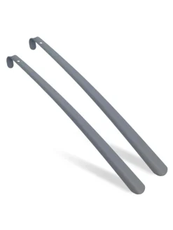 2x Schuhlöffel in Grau