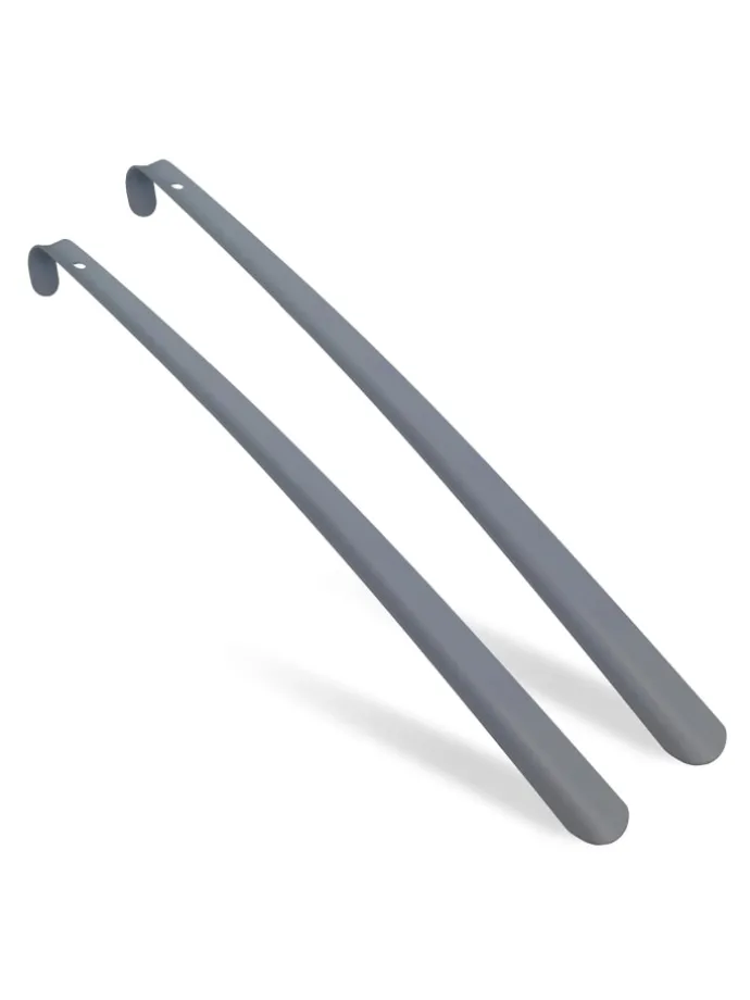 2x Schuhlöffel in Grau