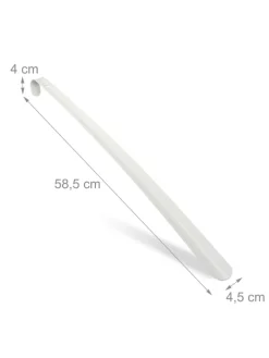 2x Schuhlöffel in Weiß