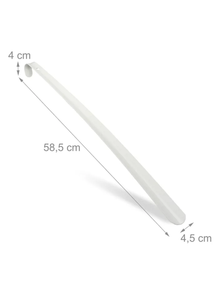 2x Schuhlöffel in Weiß