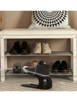 10x Schuhstapler in Schwarz