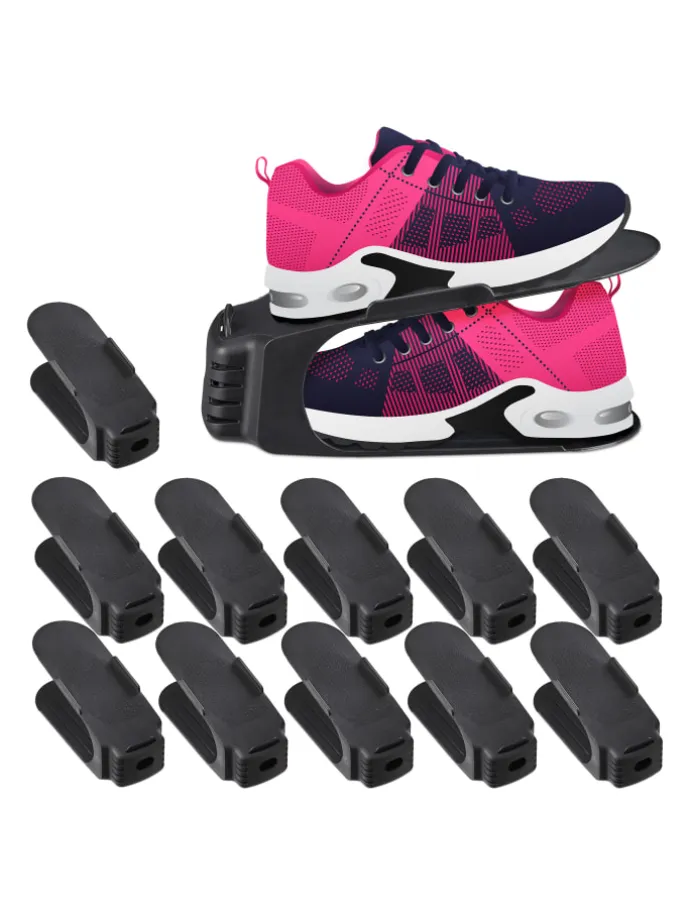 24x Schuhstapler in Schwarz