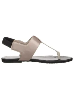 Zehensandalen in Beige