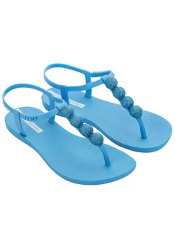 Zehensandalen in Blau