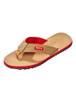 Zehentrenner BEactive V-Strap in beige-rot