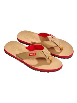 Zehentrenner BEactive V-Strap in beige-rot