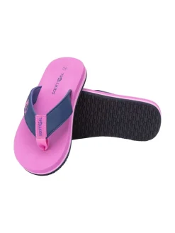 Zehentrenner "Haukland" in Lila/ Dunkelblau