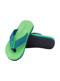 Zehentrenner "Haukland" in Grün/ Blau