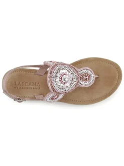 Zehentrenner in altrosa