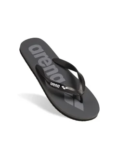 Zehentrenner in Anthrazit/ Schwarz