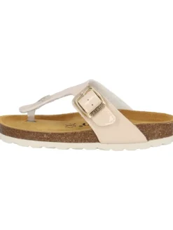 Zehentrenner in Beige